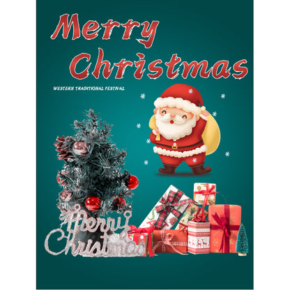 ⛄Christmas Elk Snowman Santa Claus Print Blanket Winter Double-sided Flannel Blanket For Sofa Sleeping Shawl