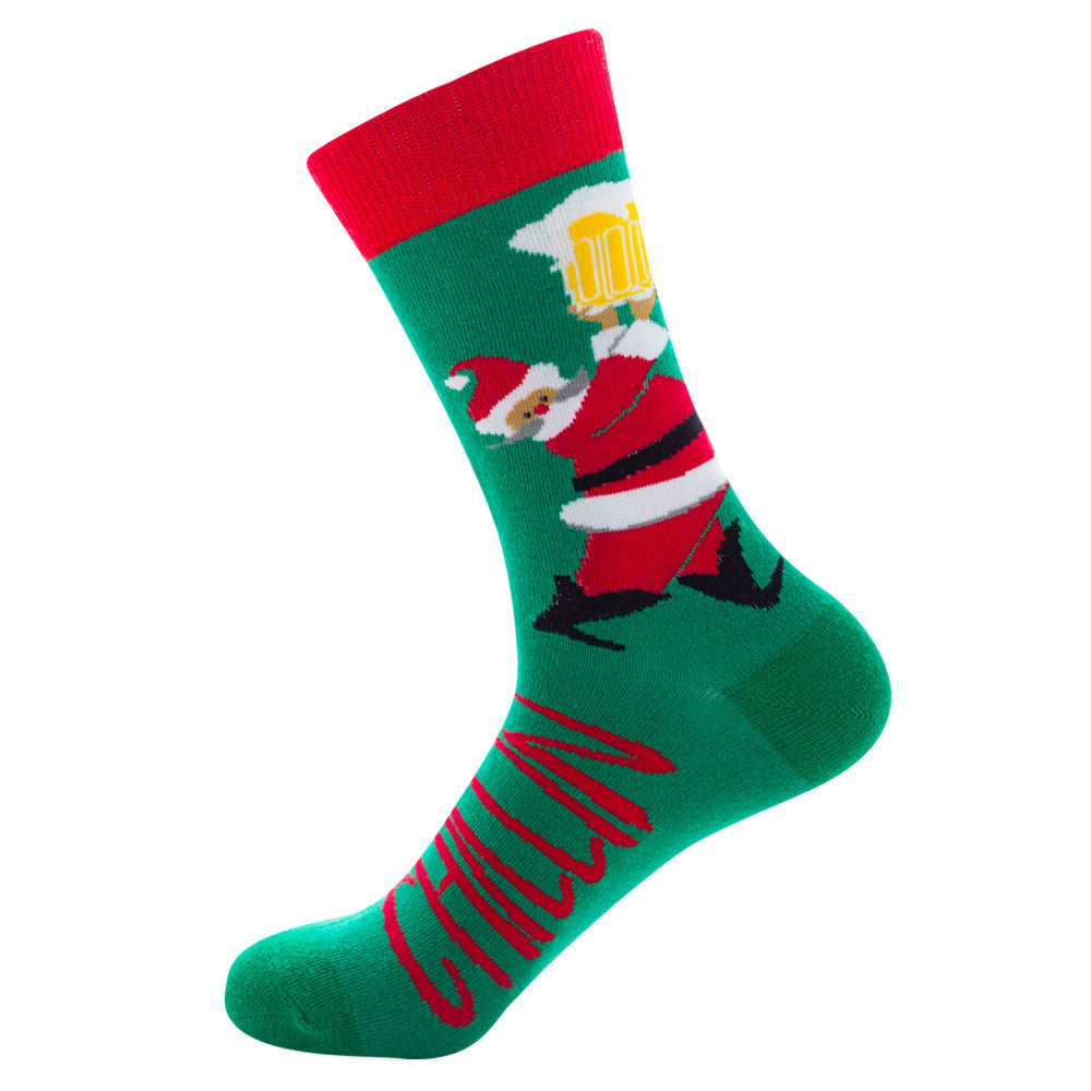 Christmas Socks Santa Claus Elk Socks Men🧦